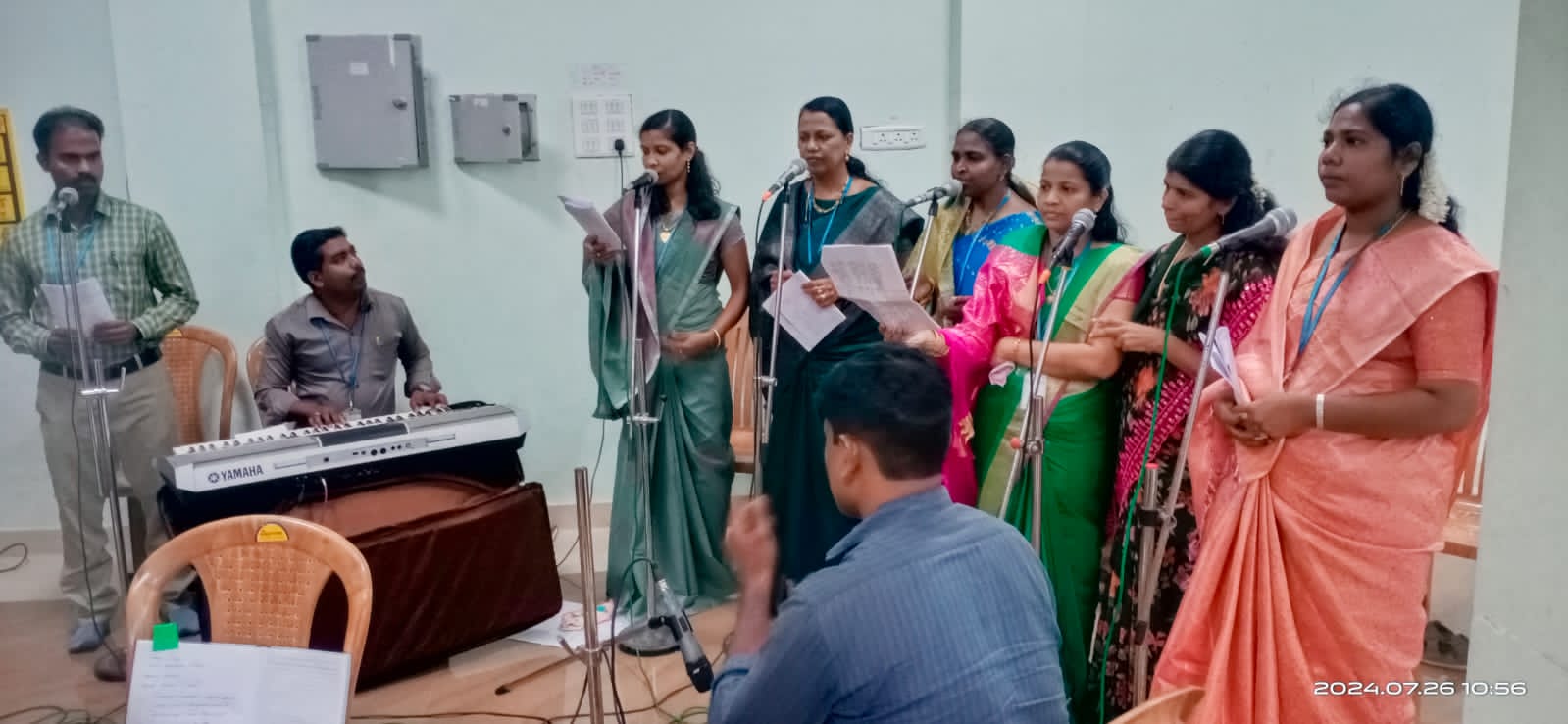 Staff Choir performed at Holy Mass